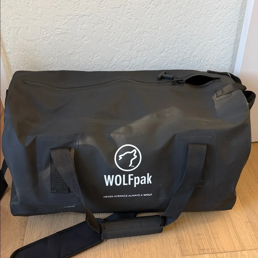 WOLFpak Black Duffel Bag